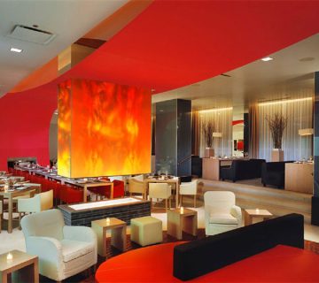 طراحی دکوراسیون داخلی فست فود