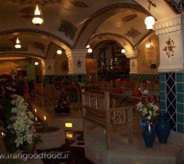 طراحی دکوراسیون داخلی رستوران سنتی